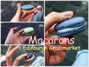 Macarons at Grassmarket Edinburgh