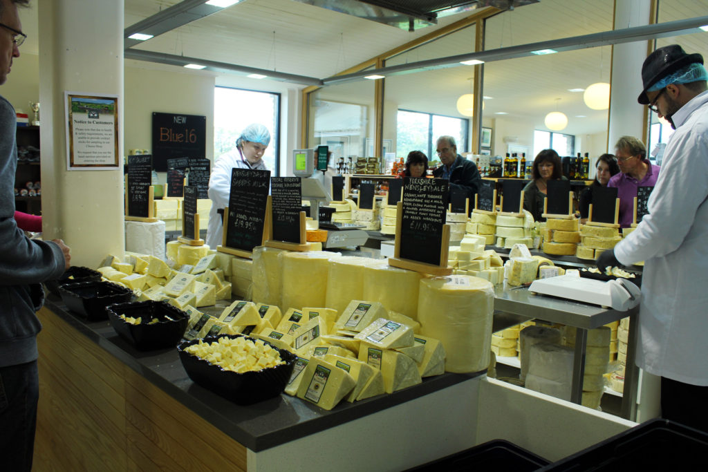 The Cheese Tasting Room | Wensleydale Creamery Visitor Center 