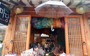 Insadong Hanok Village is where young locals head to for a weekend catch-up