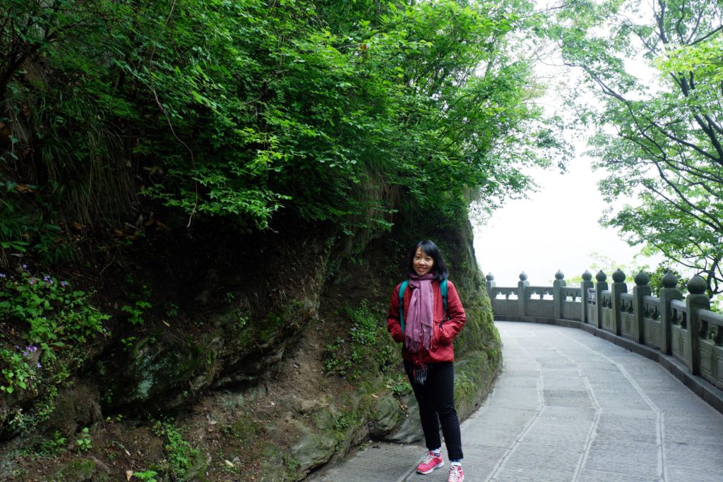 Walking around Wudang Mountains