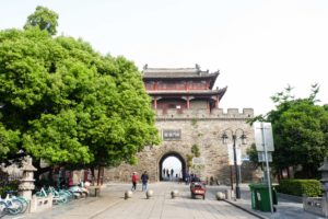 One of the main gates of Xiangyang Ancient City Wall