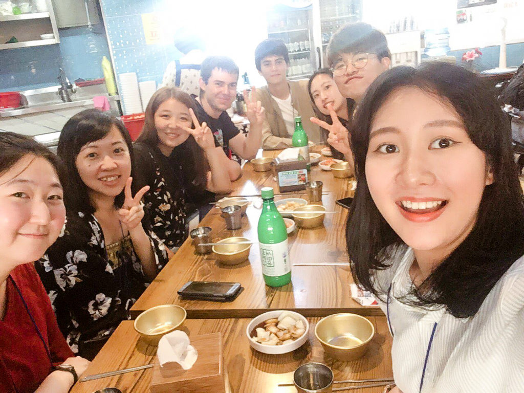 Lunch with Seoul-Mate tour guides | Seoul Free Walking Tour