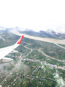 View from my flight from Hanoi to Can Tho