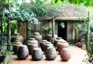 A traditional home at Duong Lam Ancient Village