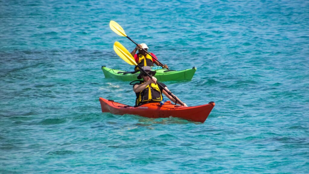Kayak at Can Tho Beach 