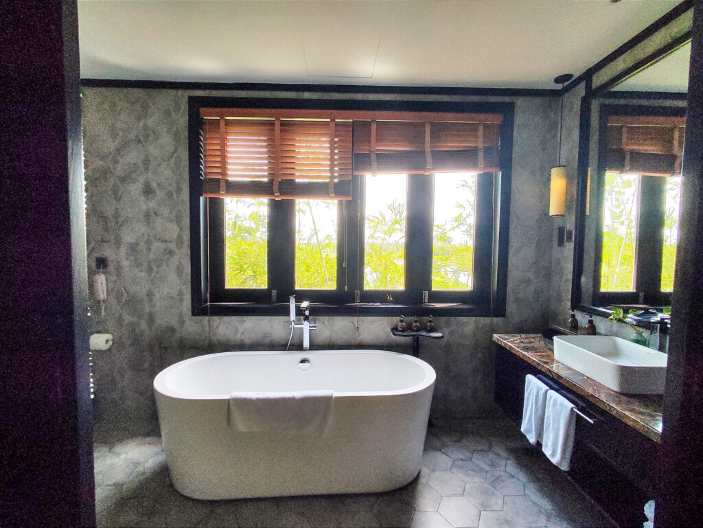 My bathroom at Koi Resort & Spa Hoi An