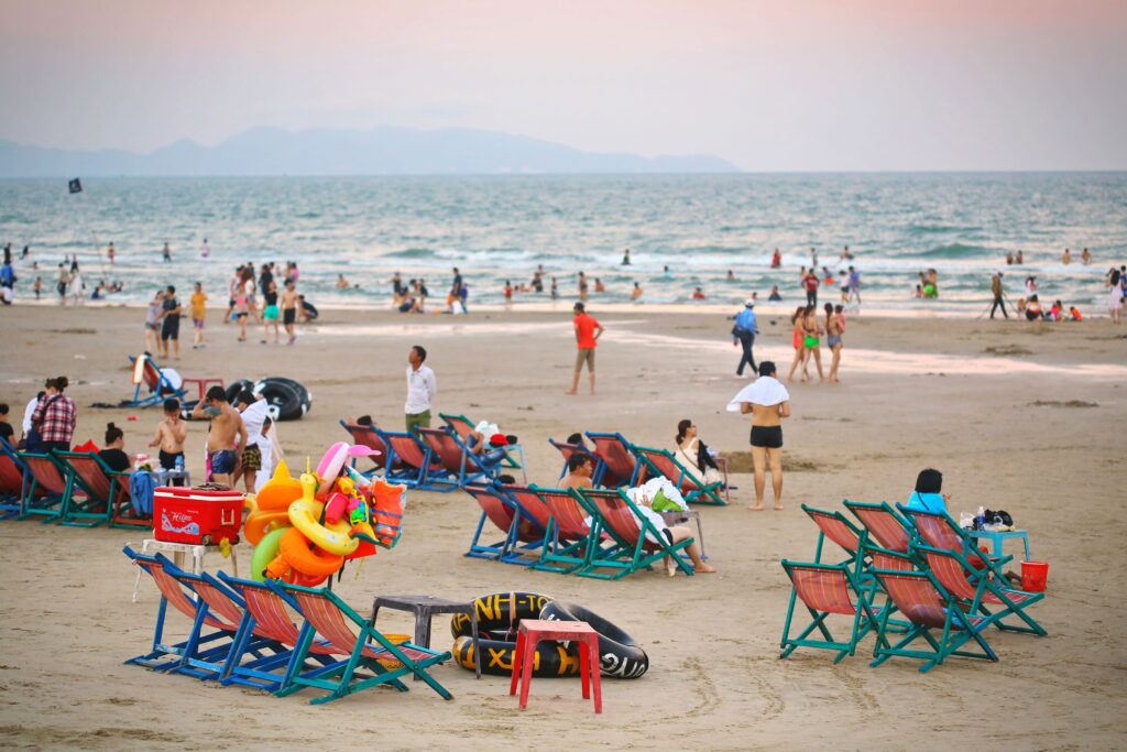 Back Beach in Vung Tau - one of the best beaches in Ho Chi Minh Vietnam and nearby