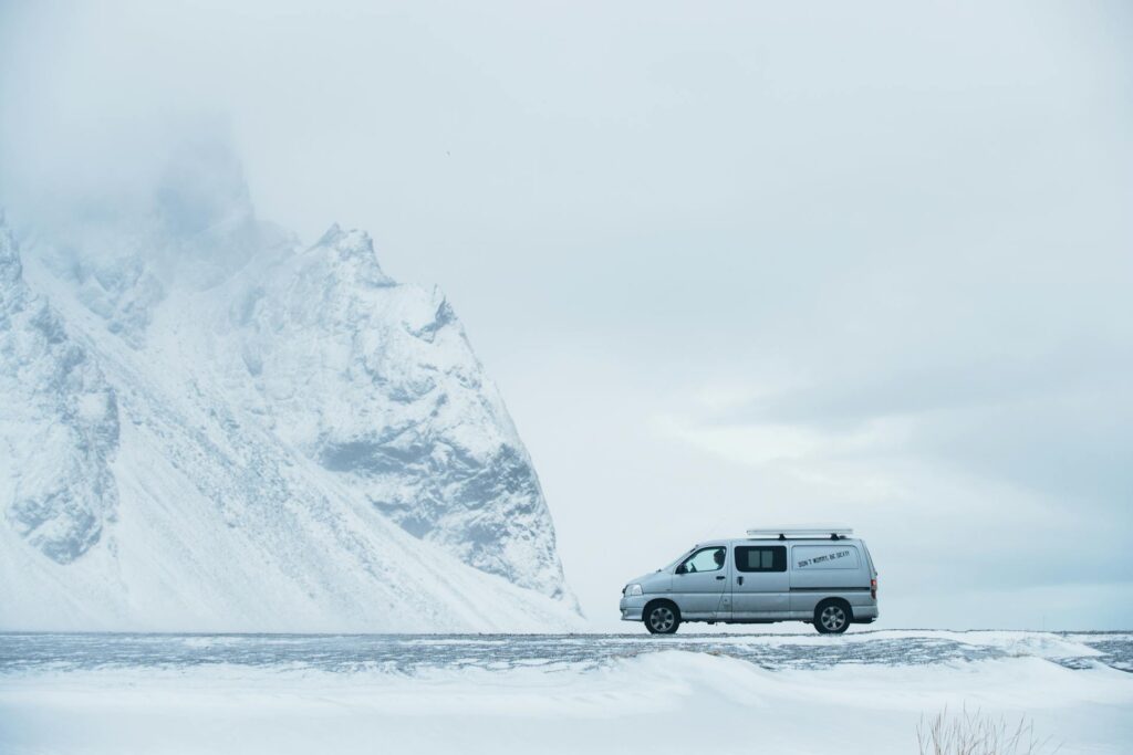 Campervan in Iceland