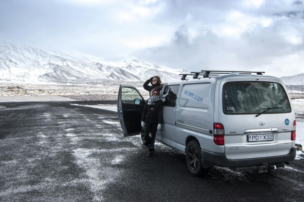 Northern Lights in Iceland with Campervan