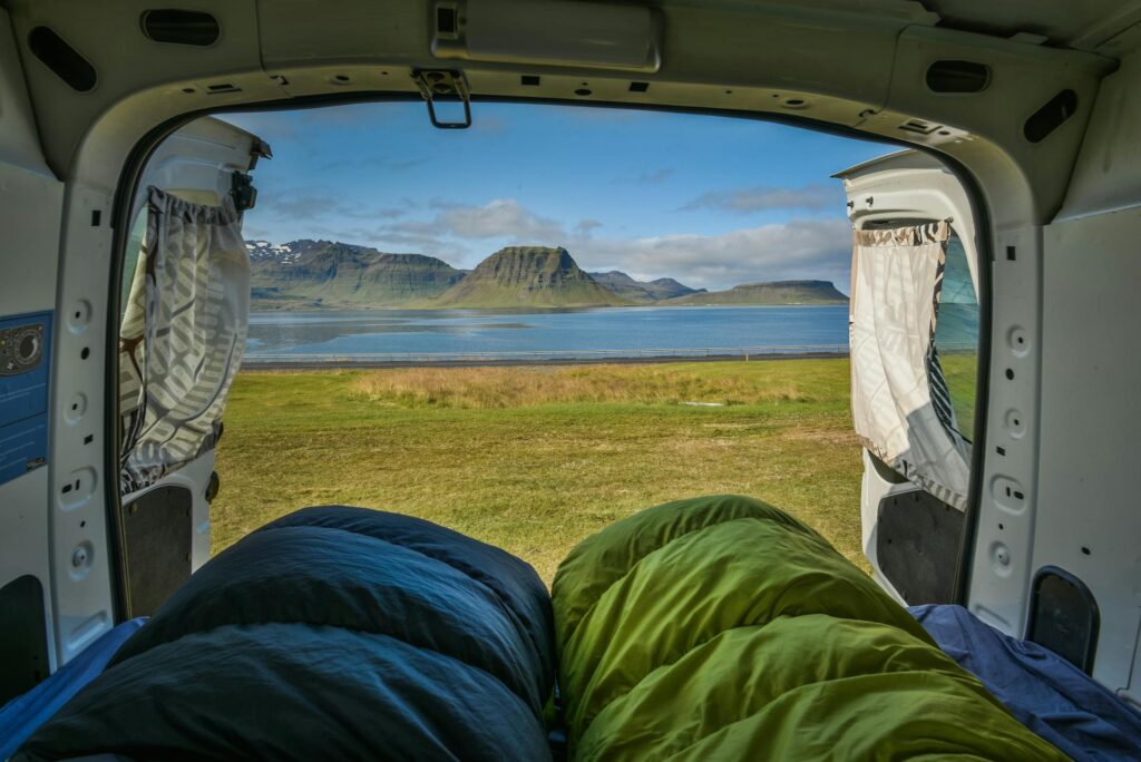 Campervan in Iceland