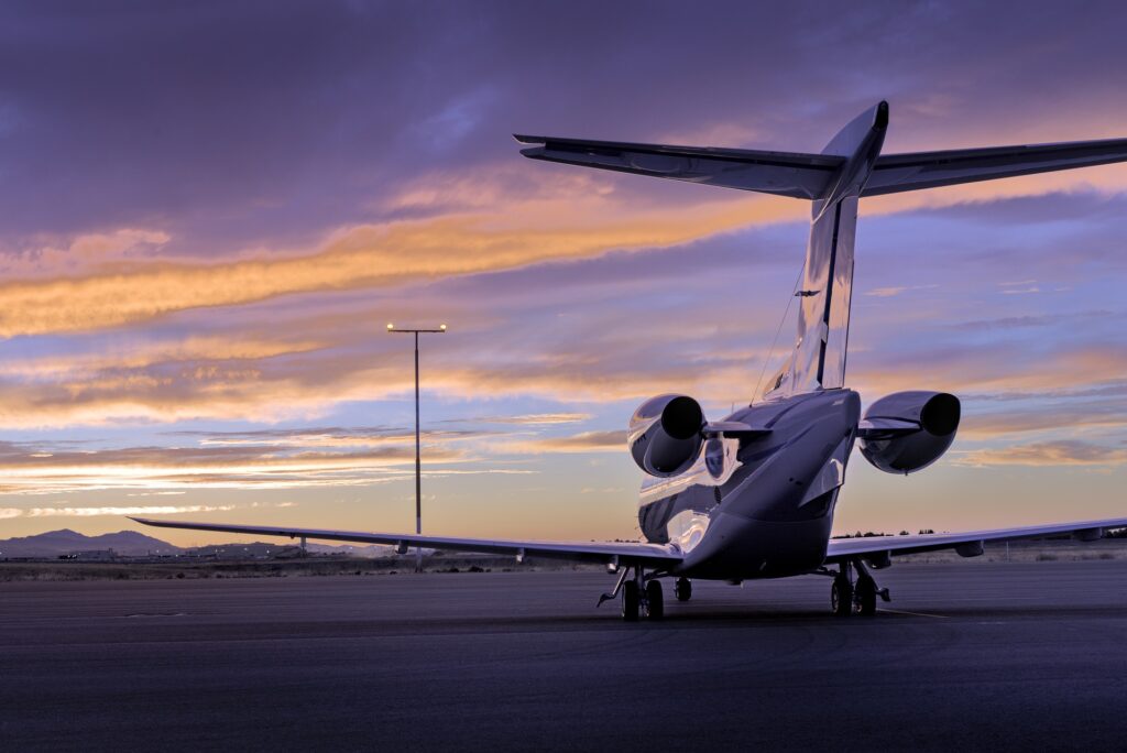 private jet chauffeur at Heathrow