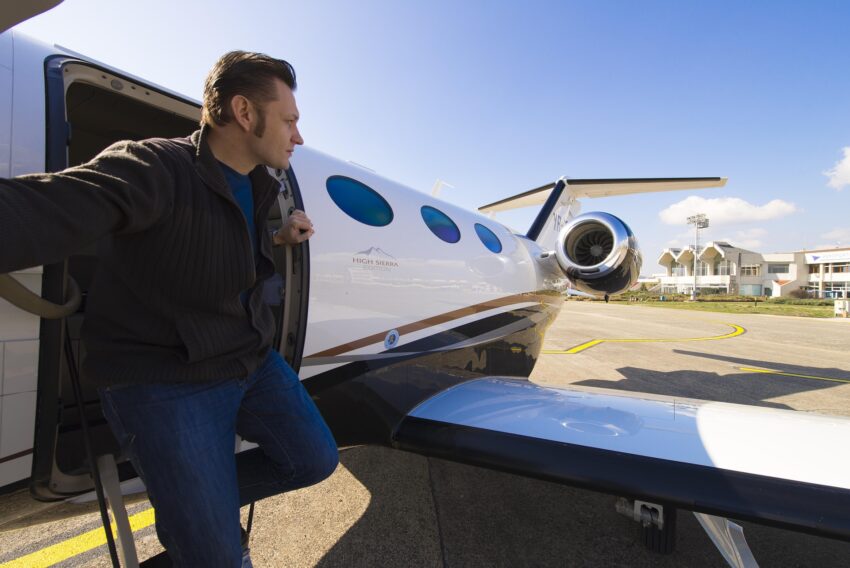 private jet Heathrow